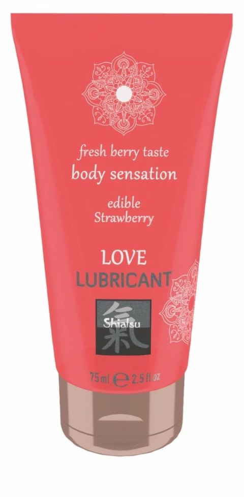Love Lubricant Edible Żel nawilżający Truskawkowy 100 ml