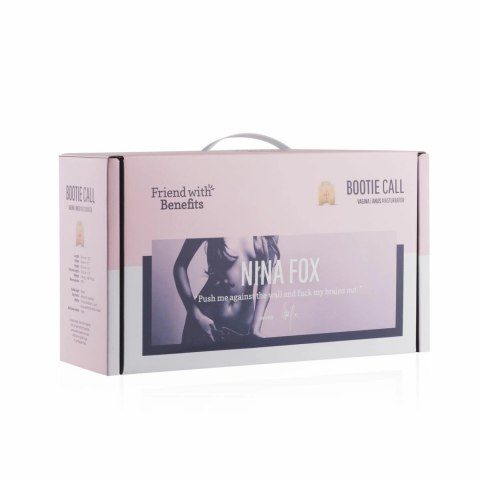 Nina Fox Mega - Model anatomiczny z podwojnym otworem, TPR, duży rozmiar