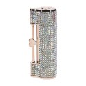 DIAMOND Lipstick Vibrator 4w1 - Model Iridescent, z wymiennymi końcowkami Loveline by Shots