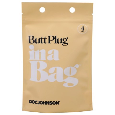 Doc Johnson Plug Classic korek 10 cm anatomiczny kształt czarny Doc Johnson