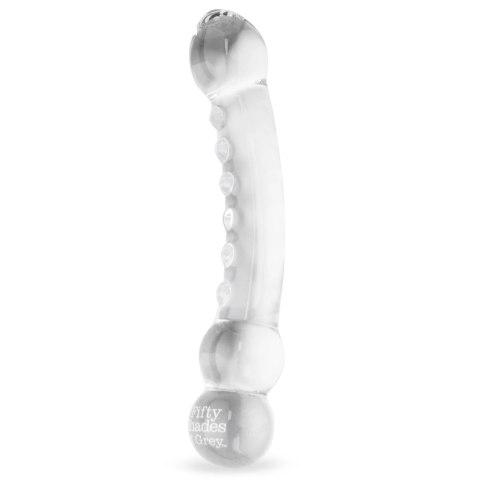 Fifty Shades of Grey Drive Me Crazy szklany model intymny 19,1 cm Fifty Shades of Grey