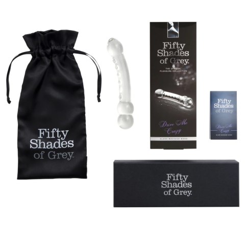 Fifty Shades of Grey Drive Me Crazy szklany model intymny 19,1 cm Fifty Shades of Grey