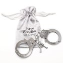 Fifty Shades of Grey You Are Mine kajdanki stalowe z zamkiem 26,7 cm Fifty Shades of Grey