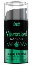 Intt Ganjah żel intymny z efektem mrowienia nasiona konopi 15ml Intt