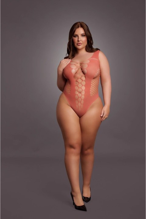 Le Desir Body Queen Size czarny, głęboki dekolt V, XL-4XL Le Désir by Shots