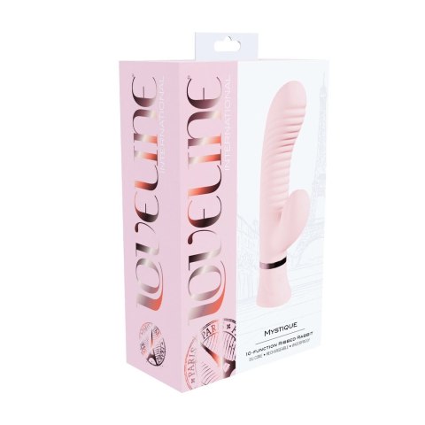 Loveline Paris Mystique model silikonowy, 10 trybow, rożowy, wodoodporny Loveline by Shots