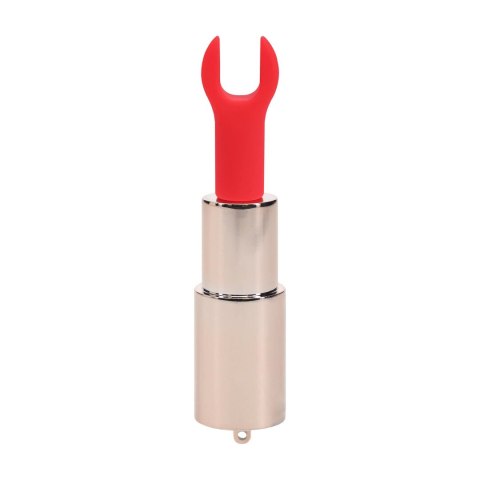 Loveline Sparkle Lipstick Vibrator Iridescent - Stylowy model z 4 nakładkami Loveline by Shots