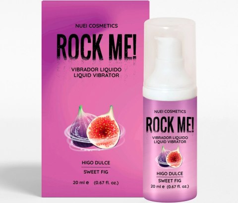 Nuei Rock Me! Żel aktywujący Sweet Fig 20 ml - efekt wibrujący, wegański Nuei