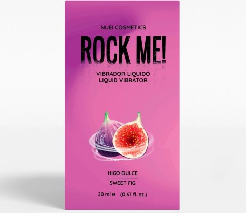 Nuei Rock Me! Żel aktywujący Sweet Fig 20 ml - efekt wibrujący, wegański Nuei