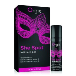 Orgie She Spot żel stymulujący z efektem wibracji 15 ml Orgie