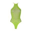 Ouch! Body Neon Halterneck XS/L - Elastyczne, UV Aktywne, Neonowy Roż Ouch! by Shots