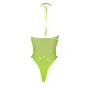 Ouch! Body Neon Halterneck XS/L - Elastyczne, UV Aktywne, Neonowy Roż Ouch! by Shots