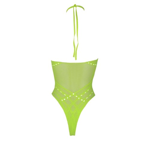 Ouch! Body Neon Halterneck XS/L - Elastyczne, UV Aktywne, Neonowy Roż Ouch! by Shots