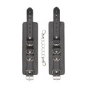 Ouch! Leather Cuffs - Regulowane mankiety skorzane na ręce i nogi Ouch! by Shots
