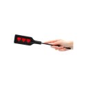 Ouch! Skorzana packa w kształcie serca - model Heart Paddle, czerwona Ouch! by Shots