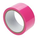 Ouch! Taśma PVC nieklejąca 20 m rożowa - wielofunkcyjna i bezpieczna Ouch! by Shots