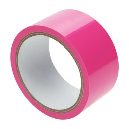 Ouch! Taśma PVC nieklejąca 20 m rożowa - wielofunkcyjna i bezpieczna Ouch! by Shots