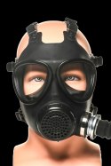 XR Brands Inhaler Gas Mask Black & White - silikonowa maska z butelką 1L XR Brands