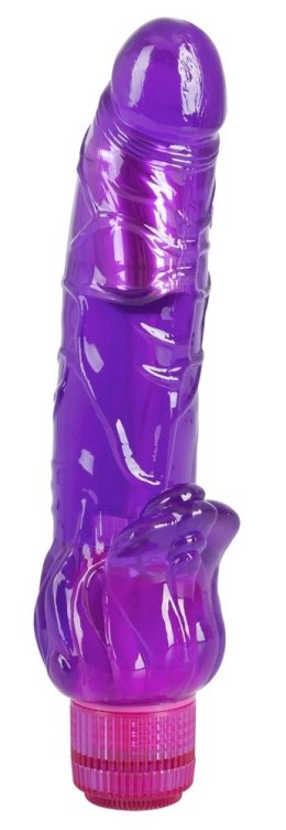 Seven Creations Wibrator Fioletowy TPE 23 cm - Powierzchnia Teksturowana Seven Creations