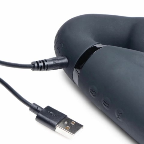 Swirl Bezpaskowy System Wibracyjny Black, regulowany, z pilotem XR Brands