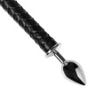 Ouch! Devil's Tail Metalowy model z ogonem PU, srebrny, rozmiar uniwersalny Ouch! by Shots