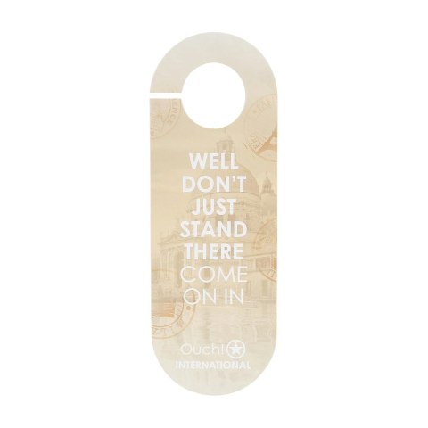 Ouch! Door Hanger International - zawieszka na drzwi podrożna Ouch! by Shots