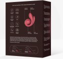 SVibe GIZI Pro Triple Stimulator Bordeaux - potrojna technologia masażu Snail Vibe
