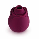 Skins Rose Buddies The Rose Flutterz wibrujący model silikonowy burgund Creative Conceptions