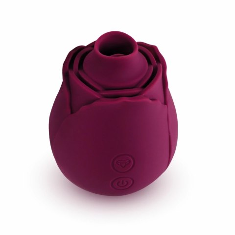 Skins Rose Buddies The Rose Flutterz wibrujący model silikonowy burgund Creative Conceptions