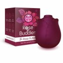 Skins Rose Buddies The Rose Flutterz wibrujący model silikonowy burgund Creative Conceptions