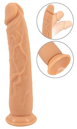 You2Toys European Lover Silicone model z przyssawką 23 cm czarny European Lover