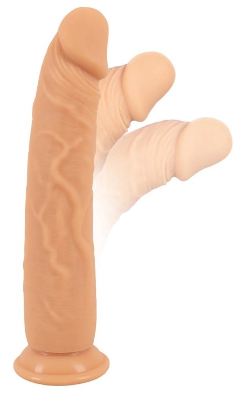 You2Toys European Lover Silicone model z przyssawką 23 cm czarny European Lover