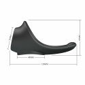 CRAZY BULL Zadok ergonomiczny pierścień silikonowy z rozciągaczem czarny CRAZY BULL