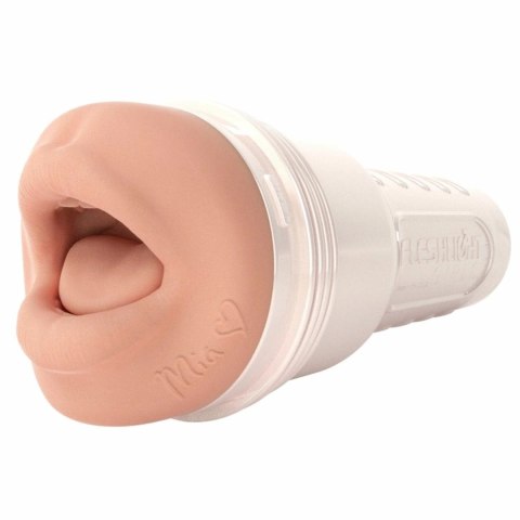 Fleshlight Girls Mia Malkova Headshot - model z teksturą spiralną, naturalny kolor Fleshlight