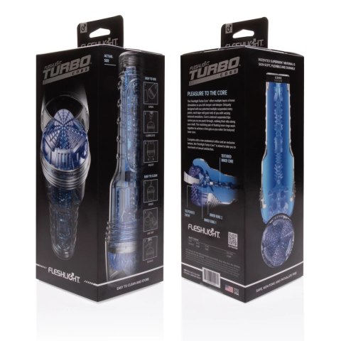 Fleshlight Turbo Core - unikalna maszyna intymna z wielostopniowym systemem wejścia Fleshlight