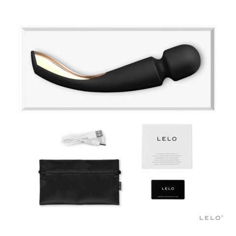 LELO Smart Wand 2 Medium Black masażer bezprzewodowy 21cm Lelo