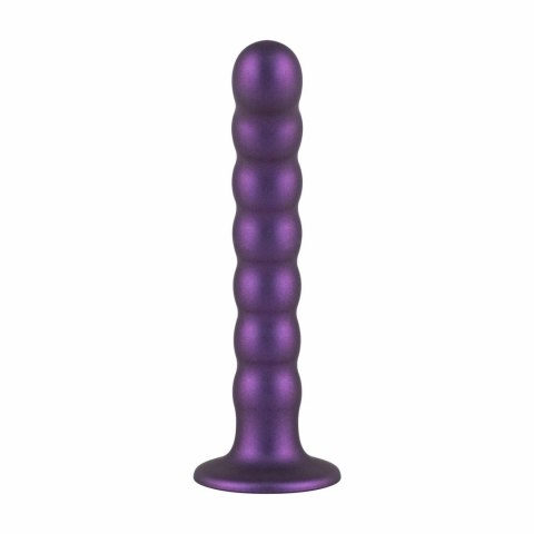 No-Parts Metallic Purple - anatomiczny model silikonowy z przyssawką 17 cm No-Parts