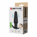 Pretty Love Aeolis czarny korek wibrujący, 10 trybow, silikonowy PRETTY LOVE