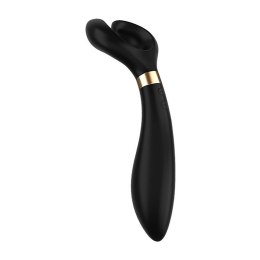 Satisfyer Endless Joy - wielofunkcyjne urządzenie z obrotową głowką, czarne Satisfyer