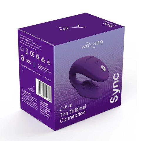 We-Vibe Sync 2 Purple - bezprzewodowe urządzenie intymne dla par Bluetooth We-Vibe