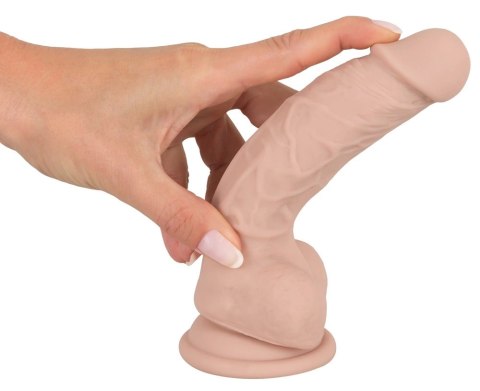 You2Toys Model silikonowy M z przyssawką, anatomiczny kształt, beżowy You2Toys
