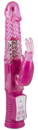 You2Toys Sugar Baby podwojny wibrator obracający się, 22 cm, rożowy You2Toys