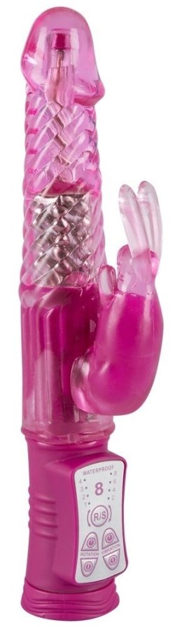 You2Toys Sugar Baby podwojny wibrator obracający się, 22 cm, rożowy You2Toys