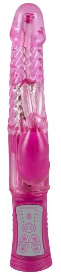 You2Toys Sugar Baby podwojny wibrator obracający się, 22 cm, rożowy You2Toys