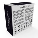 BLACK&SILVER Agron - pierścień silikonowy z pilotem WATCHME, czarny BLACK&SILVER
