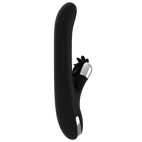 Black & Silver Storm Rotation Vibe silikonowy model rotacyjny USB 24cm BLACK&SILVER