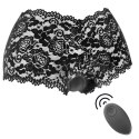 Black&Silver Zara - Masażer zdalny z 10 trybami + majtki uniwersalne BLACK&SILVER