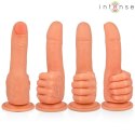 Intense Bender - Elastyczny model dłoniowy z przyssawką 11,3 cm, silikon INTENSE