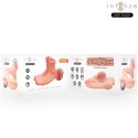Intense Deep Touch Gabbie - anatomiczny model stopy, dwuczęściowy TPE INTENSE DEEP TOUCH