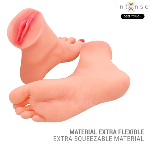 Intense Deep Touch Gabbie - anatomiczny model stopy, dwuczęściowy TPE INTENSE DEEP TOUCH